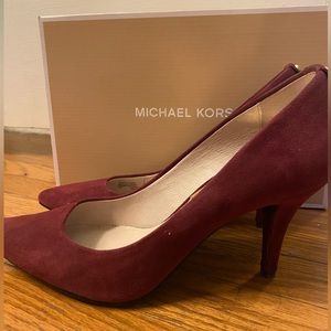 Michael Kors suede pumps size 7.5